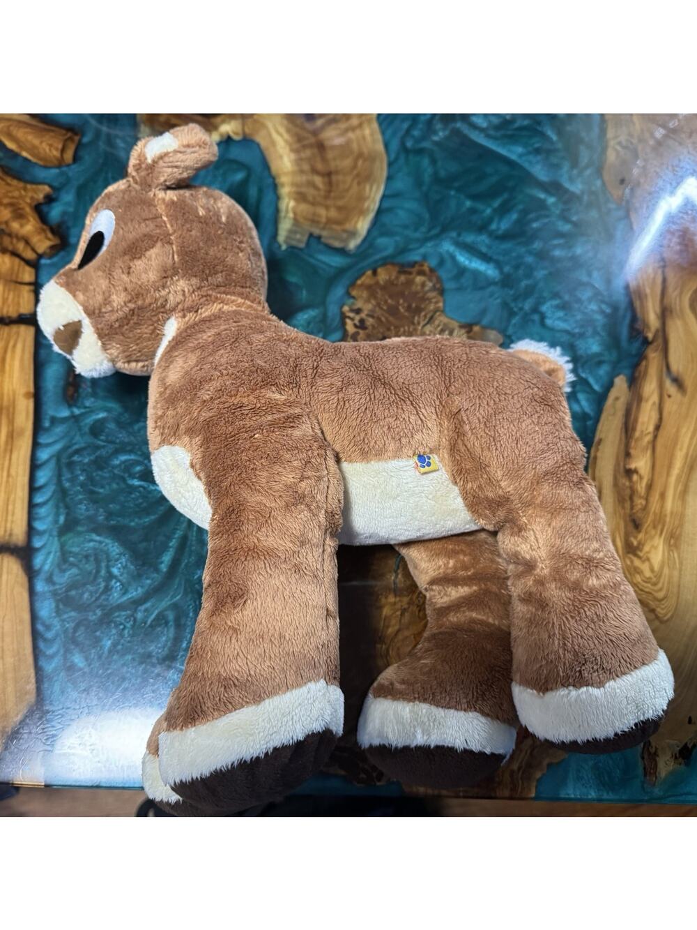 BUILD A BEAR RUDOLPH PLUSH THE RED NOSED REINDEER STUFFED ANIMAL